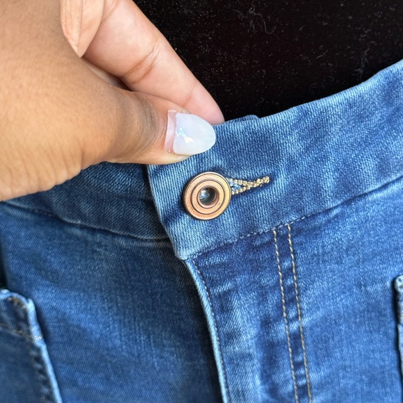 BCBGeneration Wide Leg Blue Jeans - Picture 5 of 11